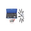 Trusa biti pentru suruburi deteriorate, imbusuri canelate, torx, 1/4&quot; 1/2&quot; H1.5-H10, 12 piese, Satra