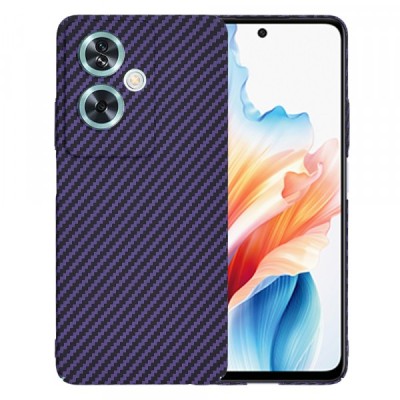 Husa pentru OnePlus Nord N30 SE / Oppo A79, Techsuit, Carbonite FiberShell, Mov foto