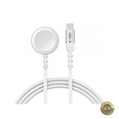 Cablu Incarcare Tech-Protect MC01 Ultraboost pentru Apple Watch Series Alb foto