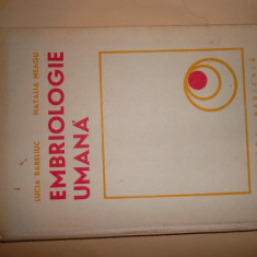 EMBRIOLOGIE UMANA - Lucia Bareliuc