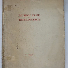 MUZEOGRAFIE ROMANEASCA de AL. TZIGARA - SAMURCAS , 1936