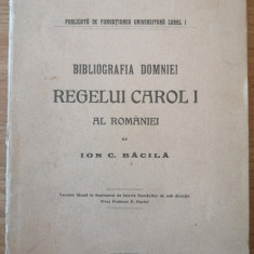 Ion C. Båcilå - Bibliografia domniei Regelui Carol I al României, 1916