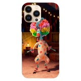Husa compatibila cu Apple iPhone 15 Pro Max, Viceversa, model Marty from Madagascar , Silicon, TPU, Transparent, Carcasa
