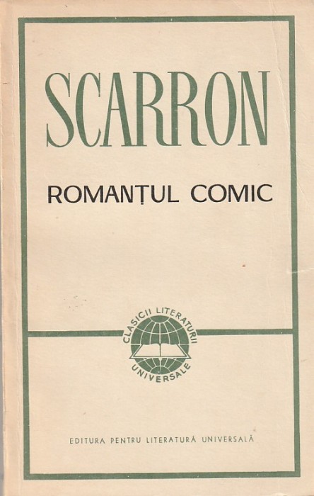 SCARRON - ROMANTUL COMIC ( CLUV )