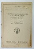 O PRIVIRE ASUPRA EVOLUTIEI PICTURII ROMANESTI , DISCURS ROSTIT de GHEORGHE PETRASCU , 22 MAI 1937 , APARUTA 1937