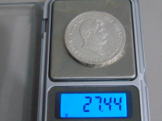 Moneda argint 120 Grana 1856 (cn10), 27 gr foto