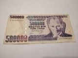 Turcia 500.000 lire 1970
