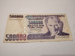 Turcia 500.000 lire 1970 foto