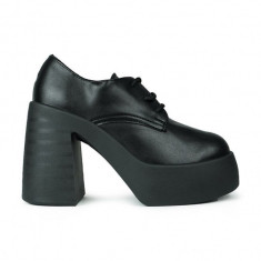 Altercore pumps Adeline femei, culoarea negru, cu toc drept