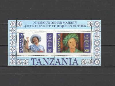 TANZANIA 1985 REGINA ELIZABETH II foto