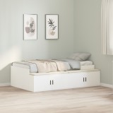 VidaXL Cadru de Pat Alb 90x200 cm
