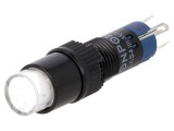 Comutator SPDT ON-ON cu iluminare LED, 0,5A/250VAC, 24V