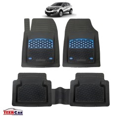 Covorase Auto TeamCar&reg; Tip Tavita Compatibile Renault Captur (2013-2024) Blue