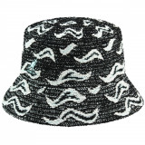 Palarie Kangol Wave Camo Bucket Negru (S,M,L,XL) - Cod 432923520