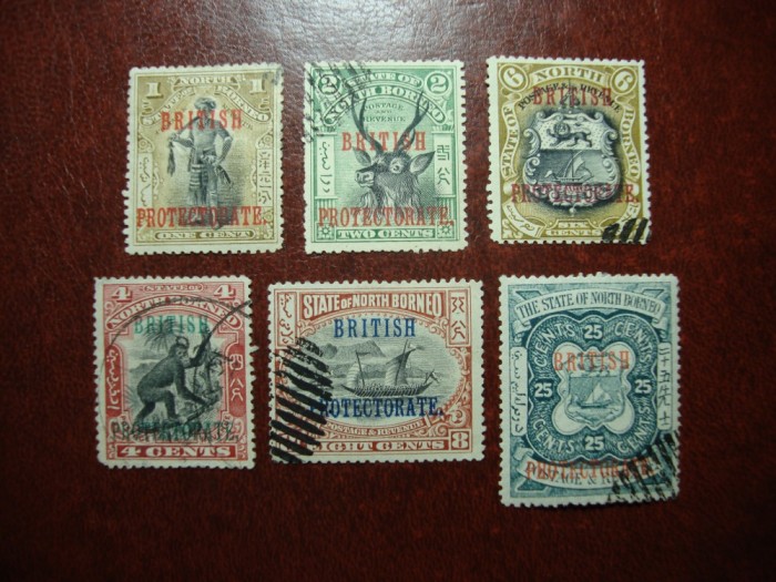 NORTH BORNEO 1901/02 SUPRATIPAR
