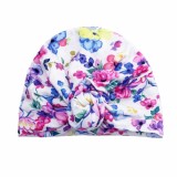 Caciulita inflorata in nuante viu colorate tip turban (Marime Disponibila: 3-6