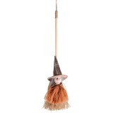 Cumpara ieftin Figurina Halloween Vrajitoare Befana textil multicolor III cm 36 H