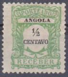 Angola Portugheza 1921 , Fiscal