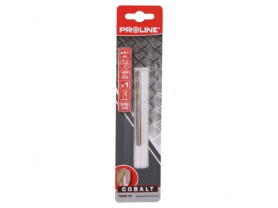 Burghiu Metal 5.1mm Oțel Rapid Cobalt HSS-Co Blister foto
