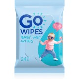 GoWipes Baby Wet Wipes servetele delicate pentru copii fără parfum 24 buc