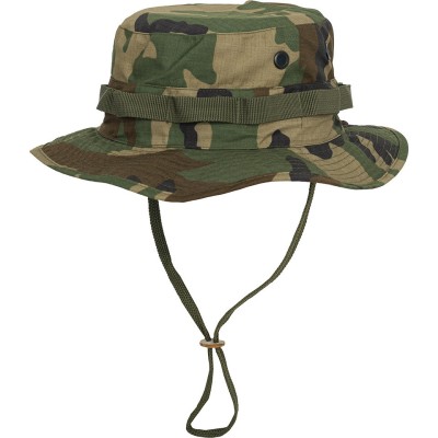 Palarie Tactica GI BOONIE Ripstop Woodland Mil-Tec foto