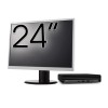 Pachet Calculator Second Hand HP ProDesk 400 G6 Mini, Intel Core i5-10500T 2.30 - 3.80GHz, 8GB DDR4, 256GB SSD + Monitor 24 Inch NewTechnology Media