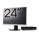 Pachet Calculator Second Hand HP ProDesk 400 G6 Mini, Intel Core i5-10500T 2.30 - 3.80GHz, 8GB DDR4, 256GB SSD + Monitor 24 Inch NewTechnology Media