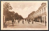 Turnu Severin - Str.Vestei si Hotel Europa, printata, animata, circulata la Timisoara, timbru detasat, Necirculata, Drobeta-Turnu Severin, Fotografie