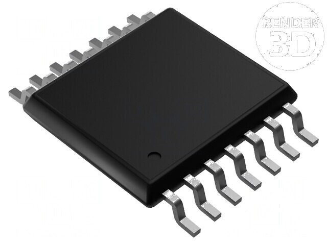 Convertor DC/DC PMIC 2,85-5,5VDC la 1VDC 2A HTSSOP14