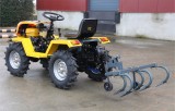 Cultivator ProGarden cu 5 brazdare, 100 cm, pentru minitractoare Campo T12/18