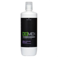 Schwarzkopf Professional 3DMEN Root Activator Shampoo sampon pentru stimularea radacinilor parului 1000 ml foto