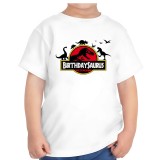 Tricou copii, aniversar Dinozauri, 4 ani