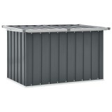 Gossi lada de depozitare pentru gradina, gri, 109x67x65 cm
