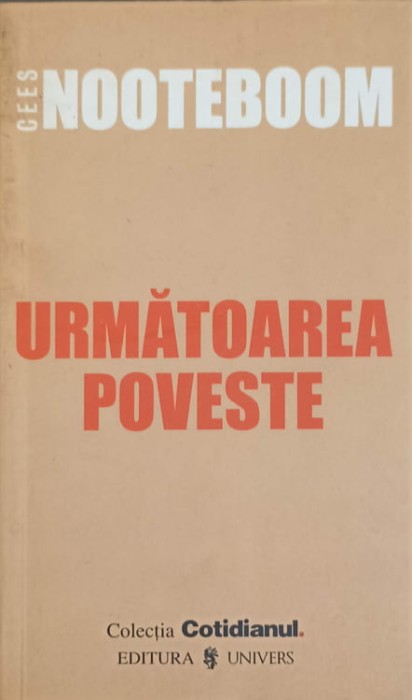 URMATOAREA POVESTE-CEES NOOTEBOOM