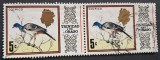 Trinidad &amp; Tobago &ndash; Set 2 mărci 5c &bdquo;Cocrico&rdquo;, stare bună, obliterate