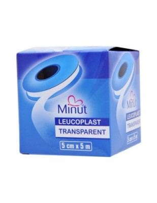 LEUCOPLAST MINUT TRANSP 5*5 foto