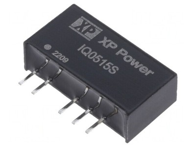 Convertor DC/DC 1W 5V la &amp;plusmn;15V SIP THT foto