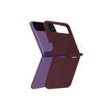Cumpara ieftin Husa pentru Motorola Razr 40 - Techsuit Soft Edge Silicone - Plum Violet, Silicon, Carcasa