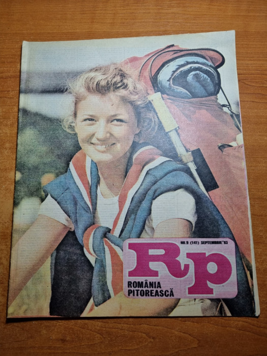 romania pitoreasca septembrie 1983-art. si foto orasul iasi,lotru,slanic moldova