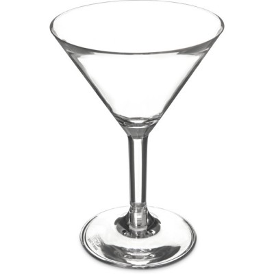 Pahar martini din policarbonat transparent, 250 ml foto