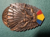 Insigna parasutist militar absolvent (fara clasa) 1990 1996 varianta prindere cu pin