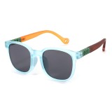 Ochelari de soare pentru copii Asteroid GSM 9694, bleu-multicolor