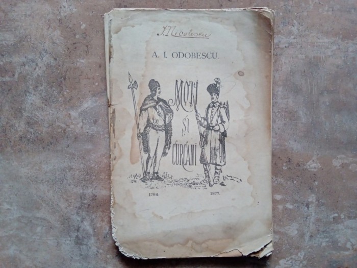 MOTI SI CURCANI - A. I. Odobescu - 1878 (Lipsa file )