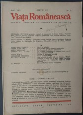 VIATA ROMANEASCA 3/1977 (numar aparut dupa cutremurul din 4 martie/contributii Nichita Stanescu/Petre Ghelmez/St. Aug. Doinas/Petre Got/N.Steinhardt+)