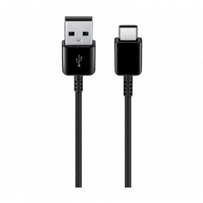 Cablu de Date Si Incarcare USB La USB Type-C Samsung EP-DW720CBE, 1.5 M, Negru foto