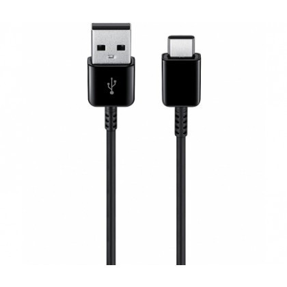 Cablu de Date Si Incarcare USB La USB Type-C Samsung EP-DW720CBE, 1.5 M, Negru