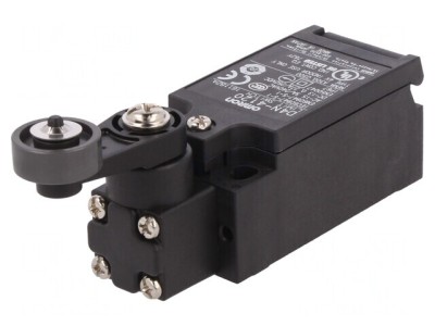 Limitator Cursă Manetă R 26mm cu Rola Plastic 17.5mm 10A D4N-4120 foto