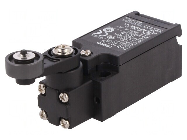 Limitator Cursă Manetă R 26mm cu Rola Plastic 17.5mm 10A D4N-4120
