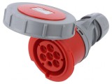 Conector Alimentare AC Trifazat Mufă Mamă 32A 400VAC 7 PIN-uri