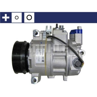 Compresor climatizare Audi A4 2000-2004, A4 2004-2007, A4 1994-2000, A6/A6 Allroad 2004-2012, Diametru rola (mm): 100, MAHLE ACP44000S foto